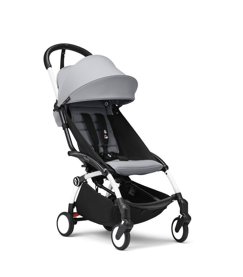 Stokke YOYO³ Stroller - Stone On White - Luna Baby Store Miami