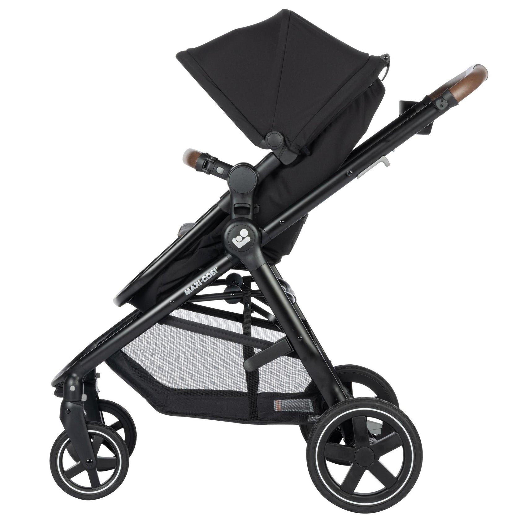 Maxi-Cosi Zelia Luxe 5-in-1 Modular Travel System - New Hope Black - Practical Everyday Convenience