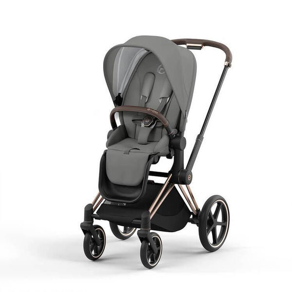 Cybex Priam 4 Complete Stroller Rose Gold Soho Grey