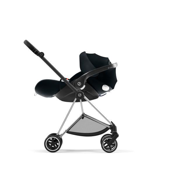 Cybex Mios 3 Stroller - Chrome/Black Frame and Soho Grey Seat Pack