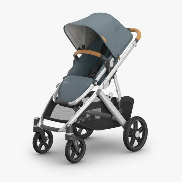 Uppababy Vista V3 - Callum Stone Blue/Silver