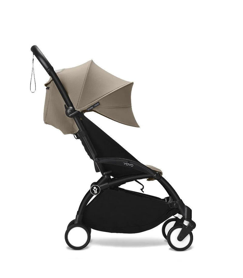 Stokke YOYO³ Stroller - Taupe On Black