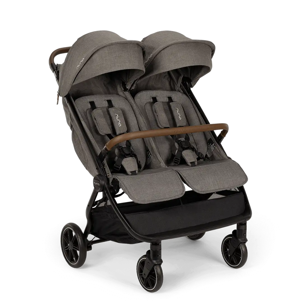 Nuna Trvl Dubl Stroller - Granite