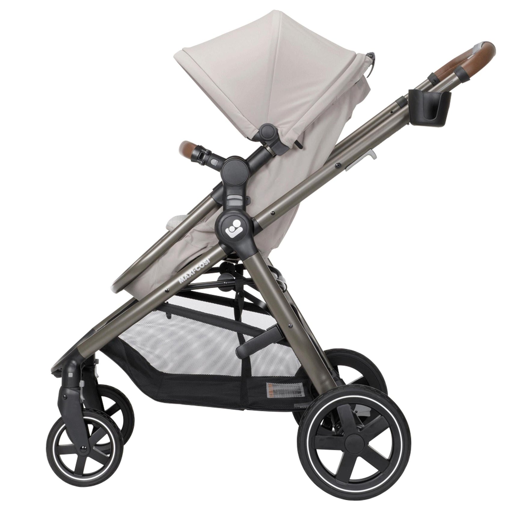 Maxi-Cosi Zelia Luxe 5-in-1 Modular Travel System - New Hope Tan - Practical Everyday Convenience