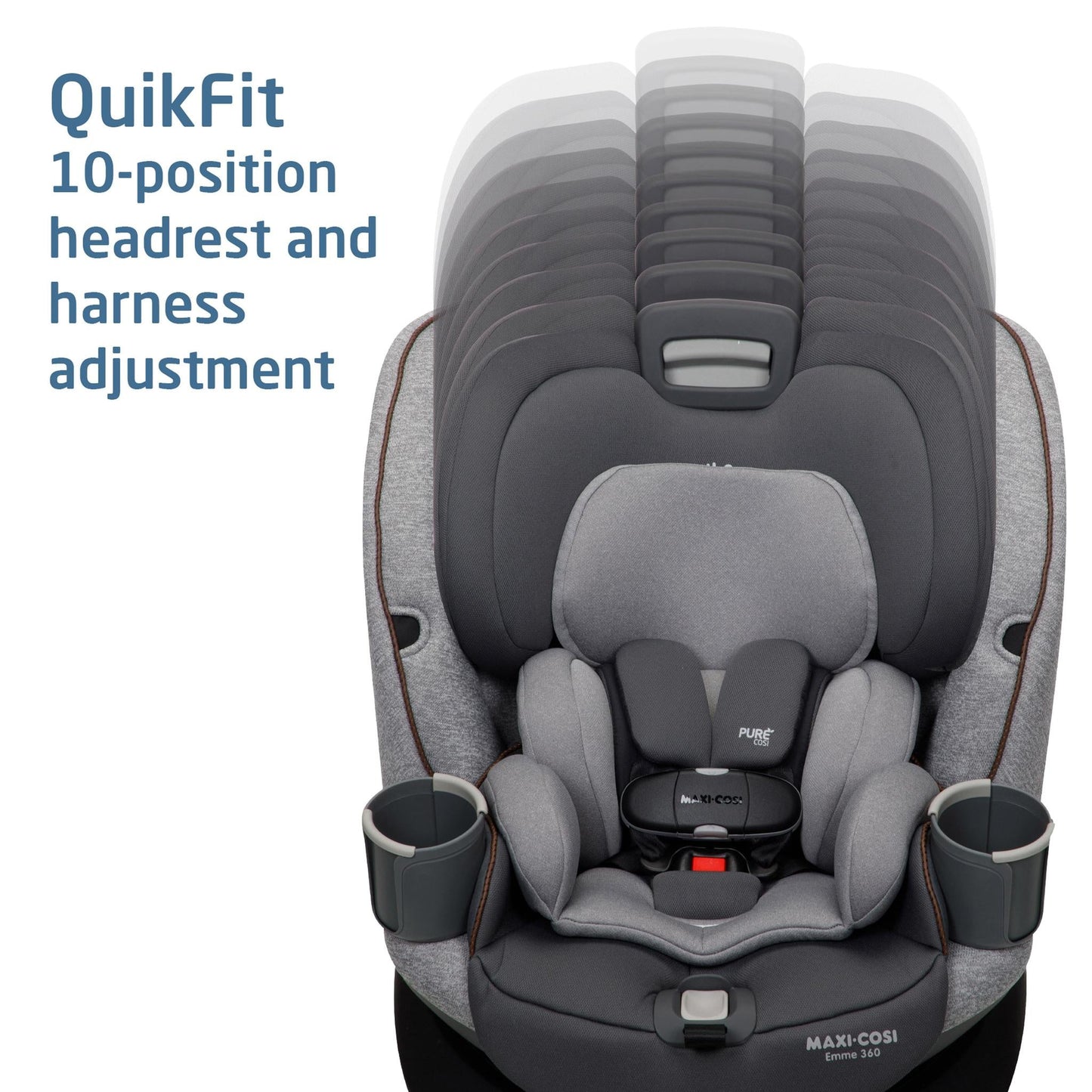Maxi Cosi Emme 360 Rotating All-in-One Car Seat - Urban Wonder - Luna Baby Store Miami