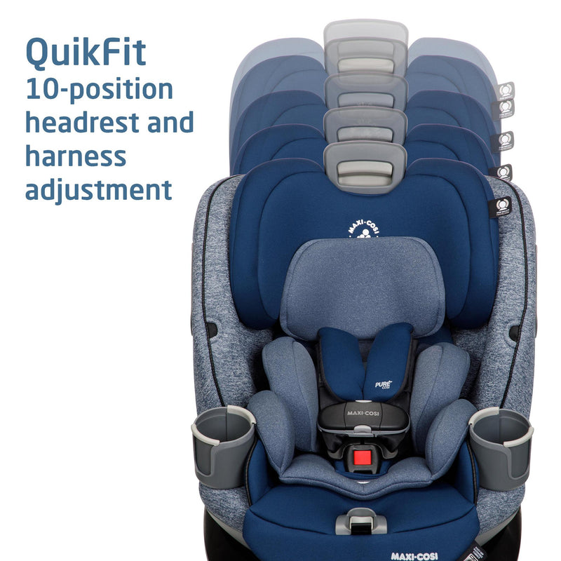 Maxi Cosi Emme 360 Rotating All-in-One Car Seat - Navy Wonder