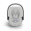 Cybex Cloud T Infant Car Seat w/ SensorSafe - Platinum White - Luna Baby Store Miami