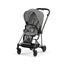 Cybex Mios 3 Stroller - Matte Black/Black Frame and Soho Grey Seat Pack on Luna Baby Store Miami