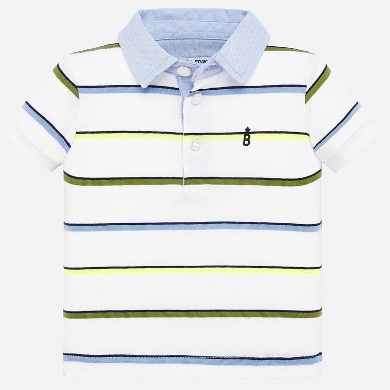 Mayoral Stripes S/s Polo - Luna Baby Modern Store