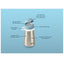 Beaba Stainless Steel Kids Water Bottle - Sage