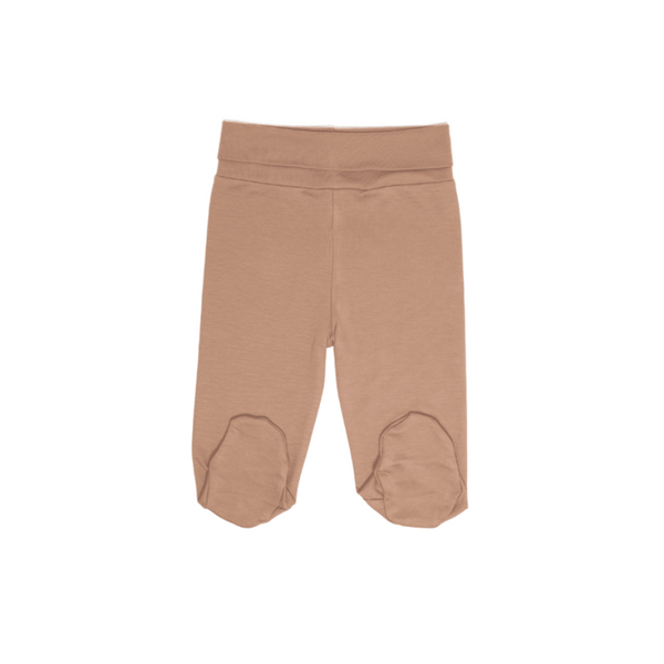 Pima Lima High Waist Footed Pants - Latte