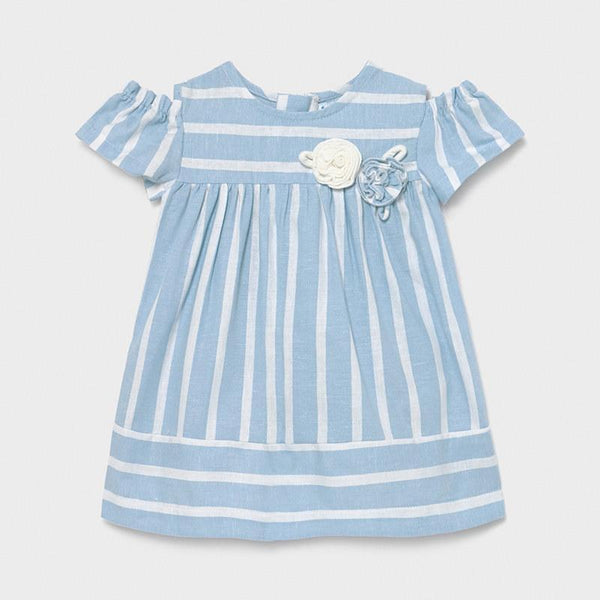 Mayoral Striped Dress Baby Girl