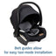 Maxi Cosi Mico Luxe Infant Car Seat - Midnight Glow - Luna Baby Store Miami