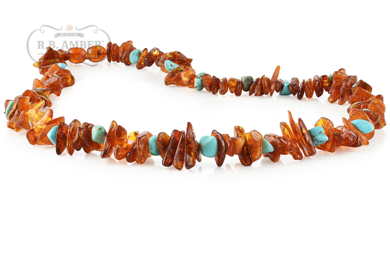 R.B Amber Necklace Adult - Luna Baby Modern Store