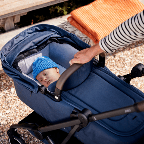 Joolz Aer+ Bassinet - Sandy Taupe - Newborn Comfort from the First Stroll