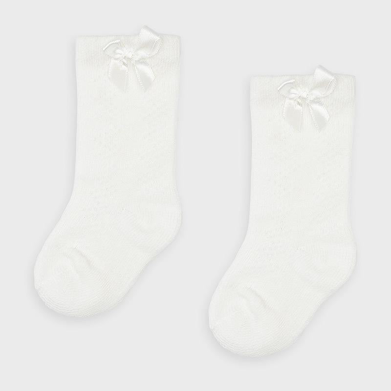 Mayoral High Socks Baby Girl Crudo - Luna Baby Modern Store