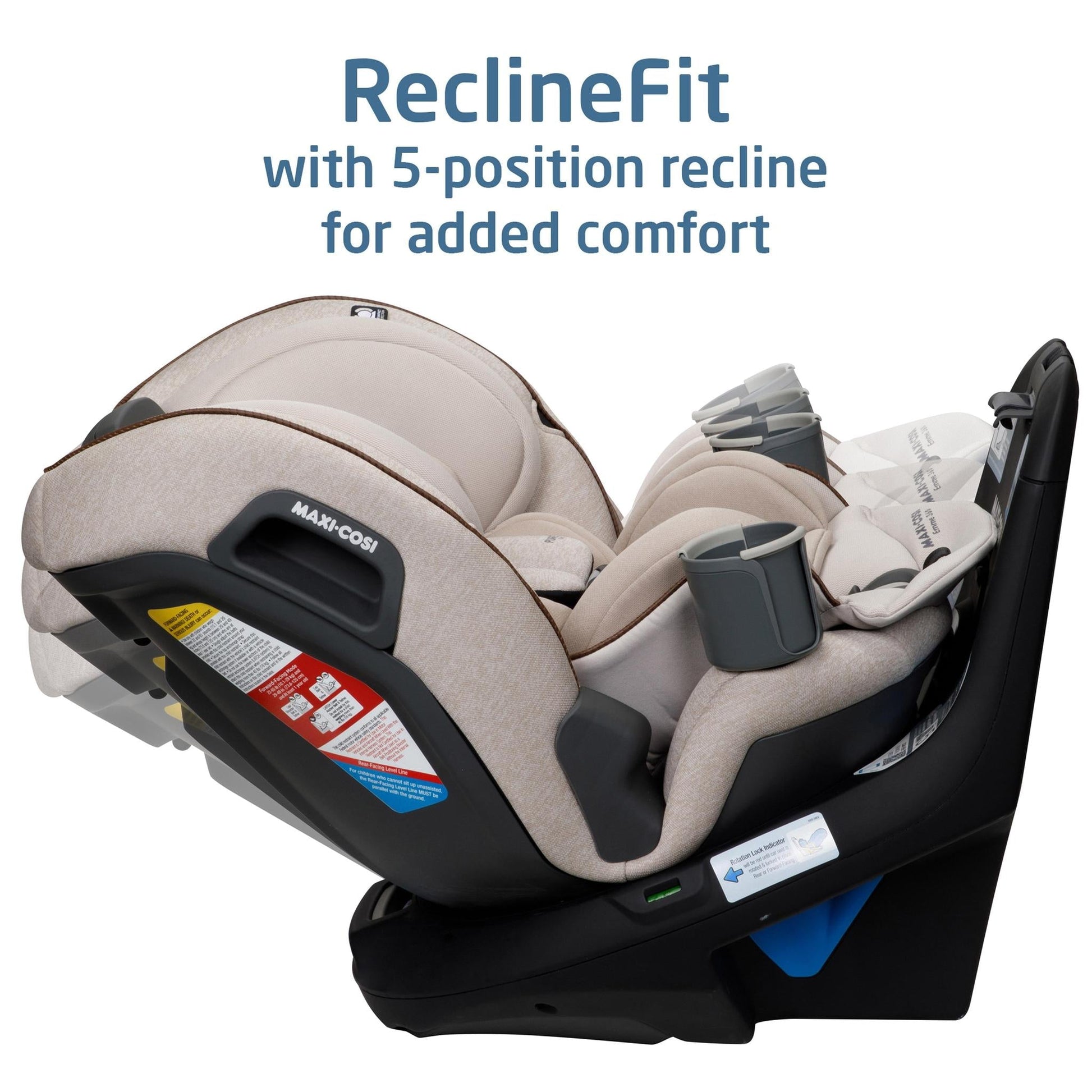 Maxi Cosi Emme 360 Rotating All-in-One Car Seat - Desert Wonder - Luna Baby Store Miami