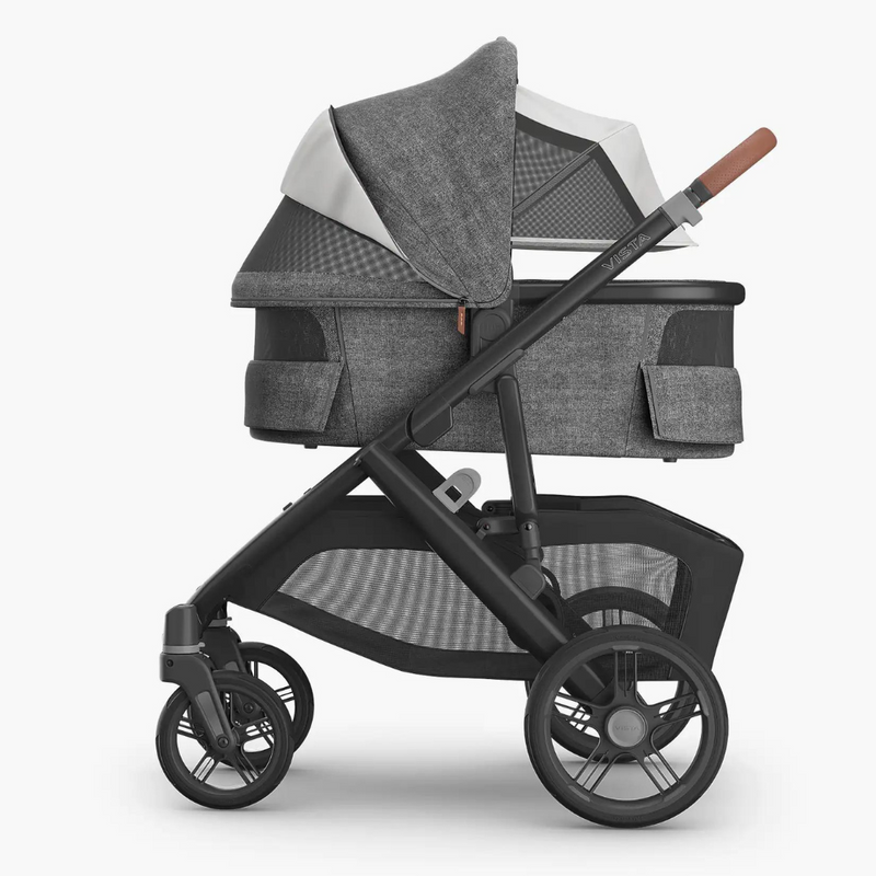 Uppababy Bassinet V3 - Greyson Charcoal Melange/Carbon