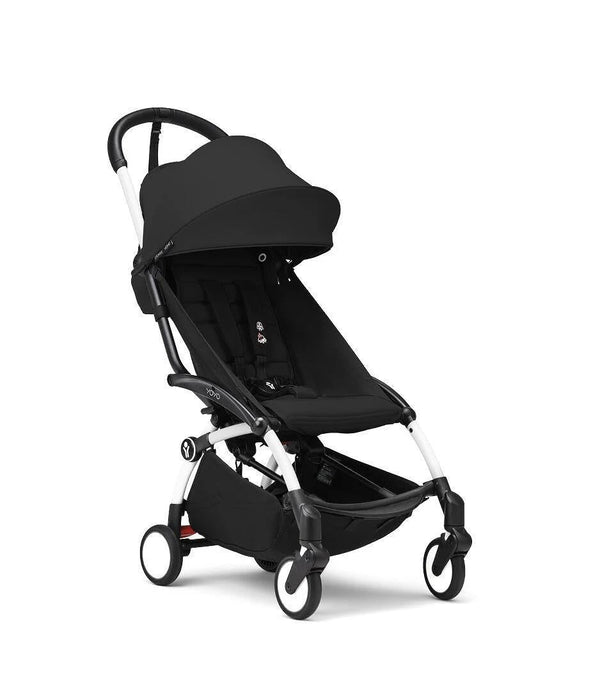 Stokke YOYO³ Stroller - Black On White