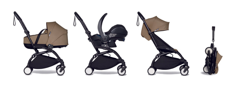 Babyzen YOYO2 6+ Complete Stroller Black Frame / Toffee