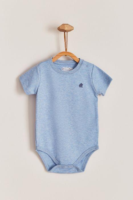 Babycottons Pima Colors T-Shirt bodysuit Light Blue