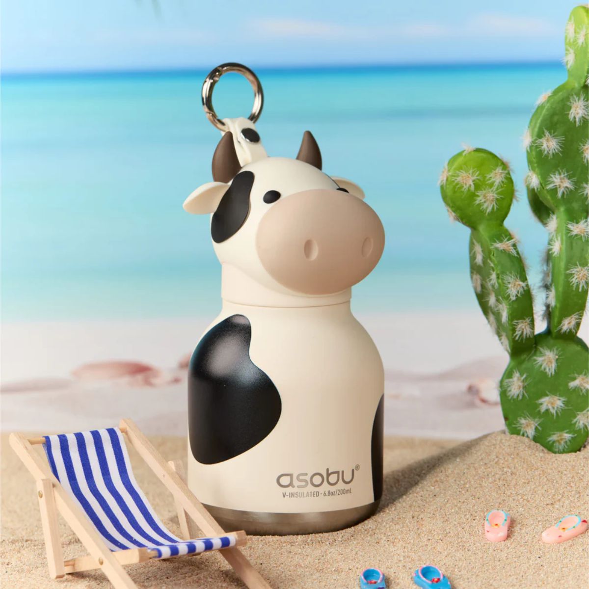ASOBU Mini Bestie Bottle 6.7 oz - Cow