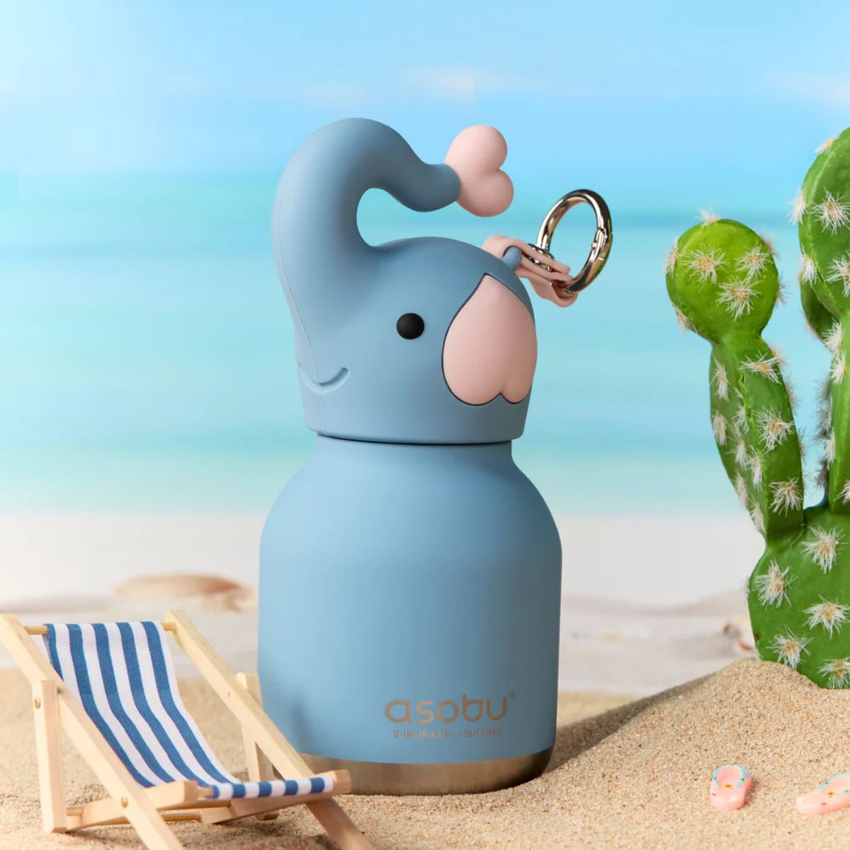 ASOBU Mini Bestie Bottle 6.7 oz - Elephant on Luna Baby Store Miami