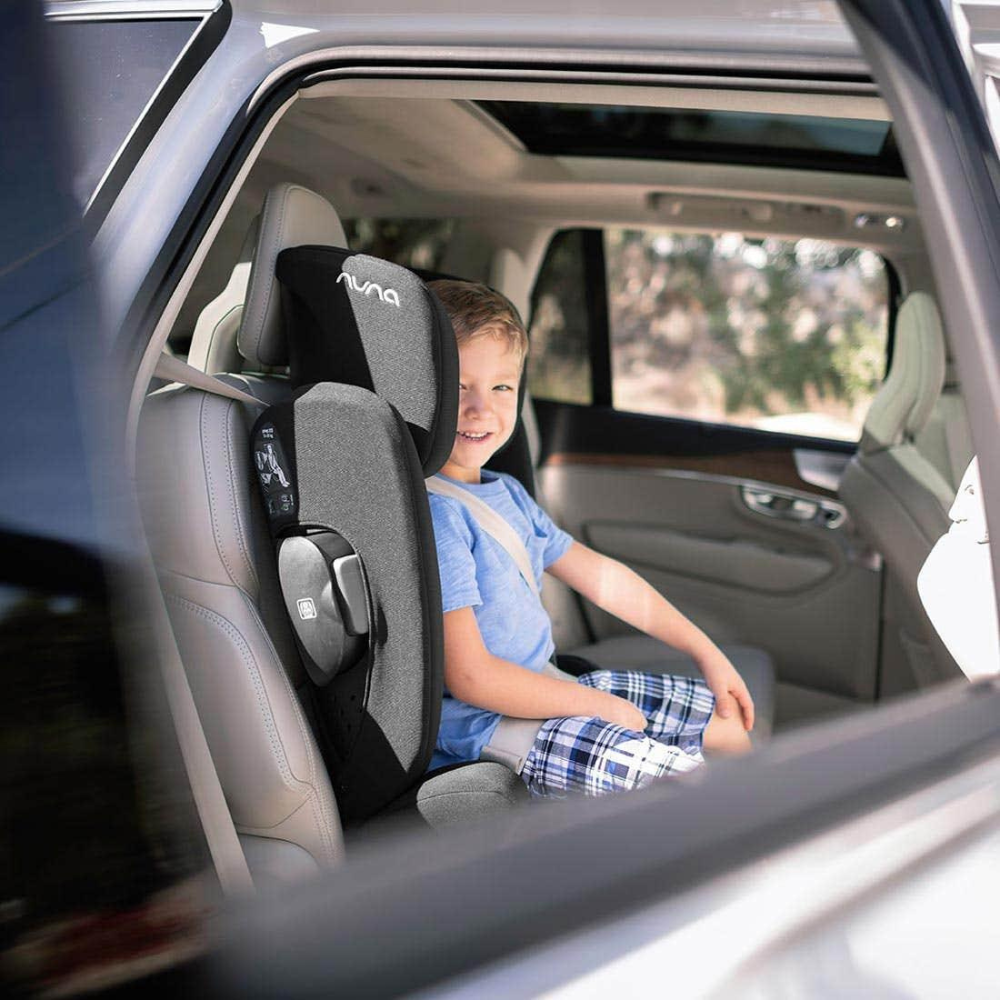 Nuna Aace Booster Car Seat - Caviar - Luna Baby Store Miami