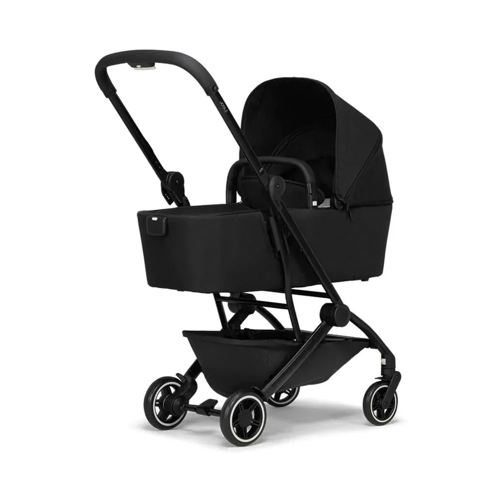 Joolz Aer+ Bassinet - Refined Black - Breathable & Protective Canopy