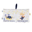 Ali+Oli Good Night Baby Sensory Crinkle Cloth Book with Teether on Luna Baby Store Miami