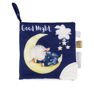 Ali+Oli Baby Cloth Crinkle Book – Good Night