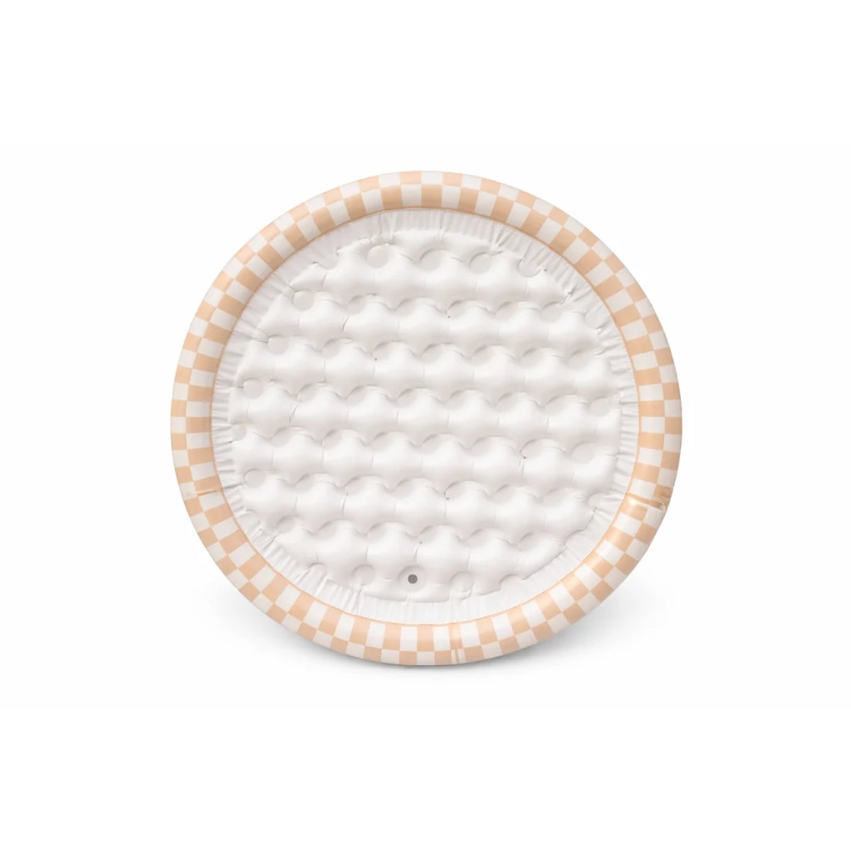 Ali+Oli Two-Ring Kiddie Pool - Tan Checkers on Luna Baby Store Miami