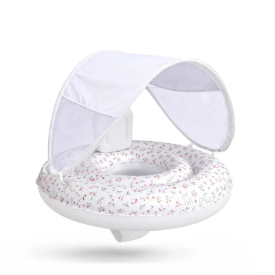 Ali+Oli Baby Swim Seat with Sun Canopy - Bloom