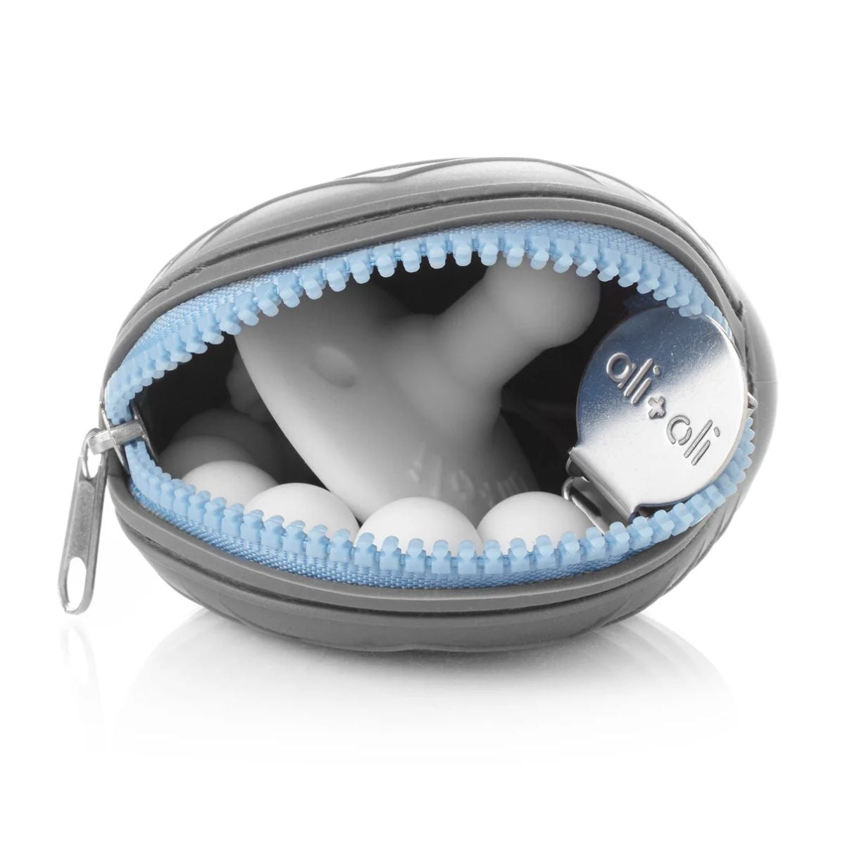 Ali + Oli Pacifier Holder Case - Grey