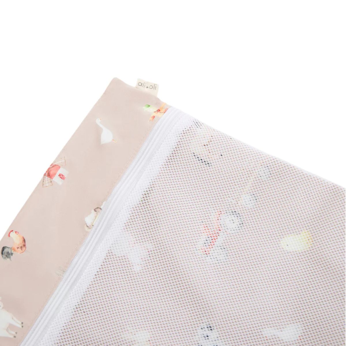 Ali+Oli Water Resistant Dual-Compartment Wet-Dry Bag - Farm on Luna Baby Store Miami