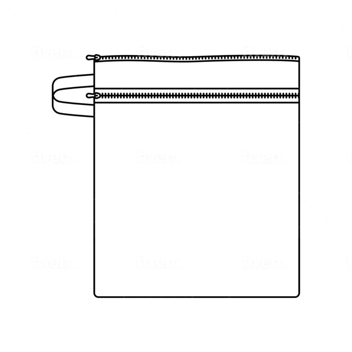 Ali+Oli Water Resistant Dual-Compartment Wet-Dry Bag - Retro Cars