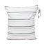 Ali+Oli Water Resistant Dual-Compartment Wet-Dry Bag - Stripes on Luna Baby Store Miami