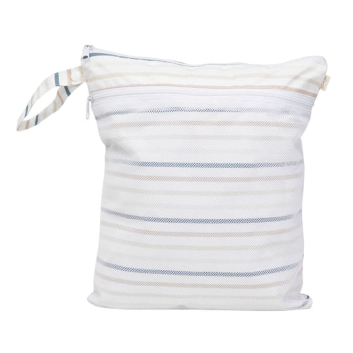 Ali+Oli Water Resistant Dual-Compartment Wet-Dry Bag - Stripes on Luna Baby Store Miami