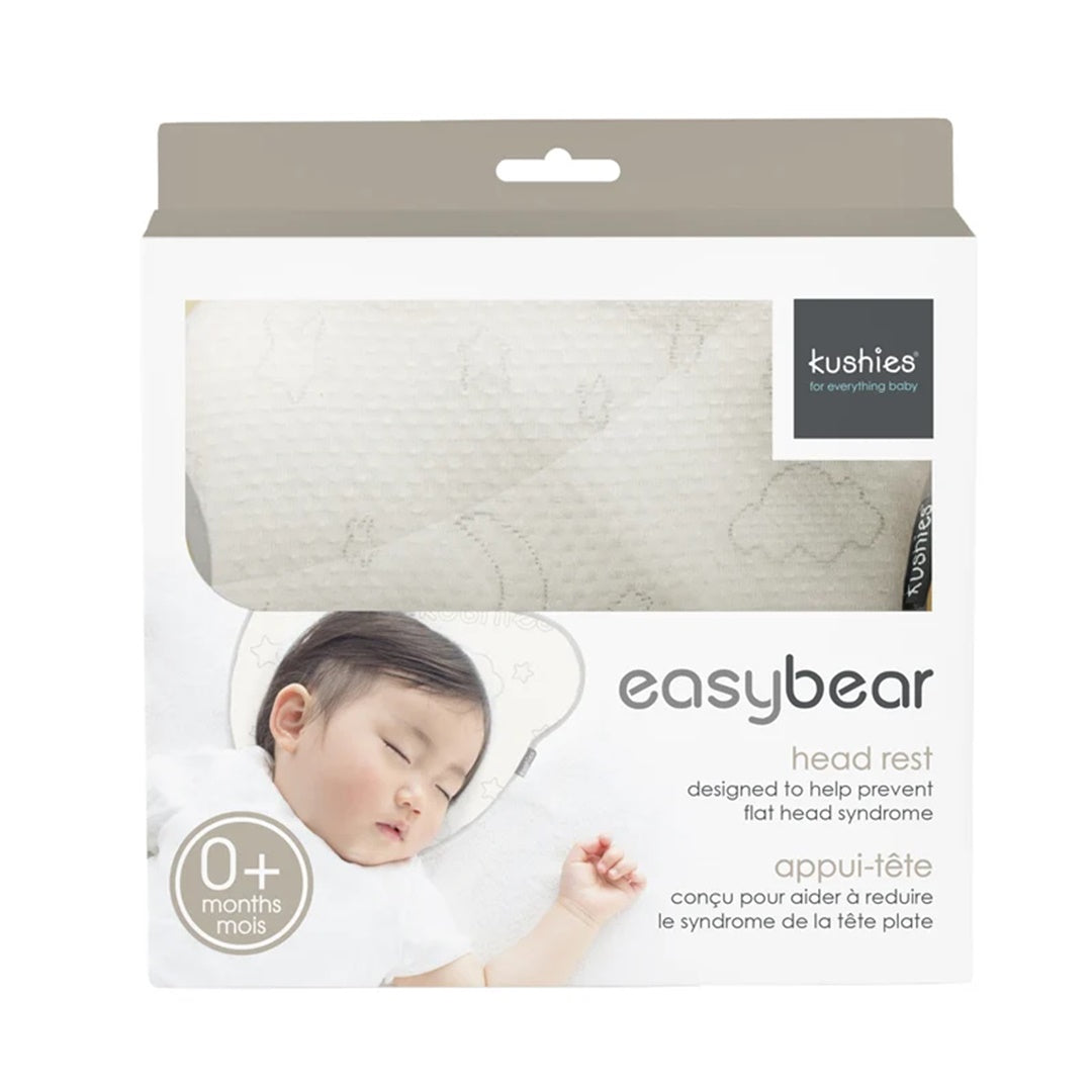 Kushies Easy Bear Pillow - Beige