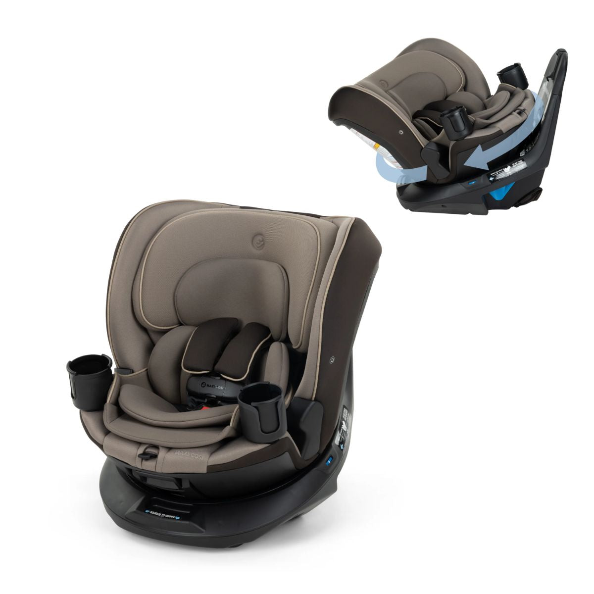 Maxi-Cosi Andi 360 Rotating All-in-One Convertible Car Seat - Truffle