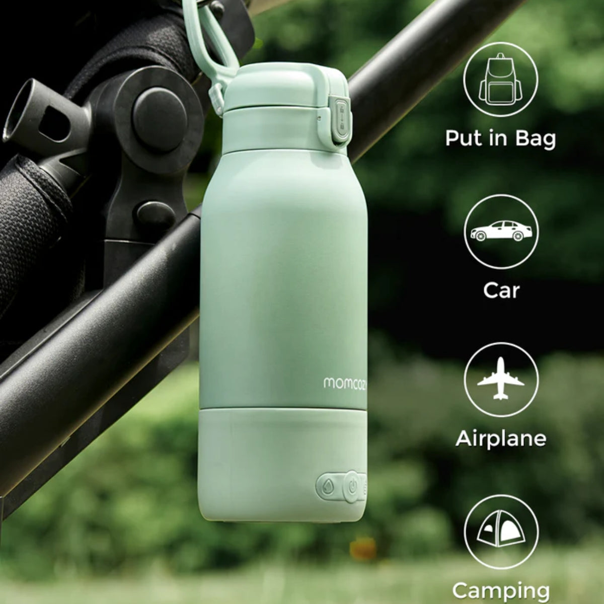 Momcozy - Superfast Portable Breast Milk & Water Warmer for Travel