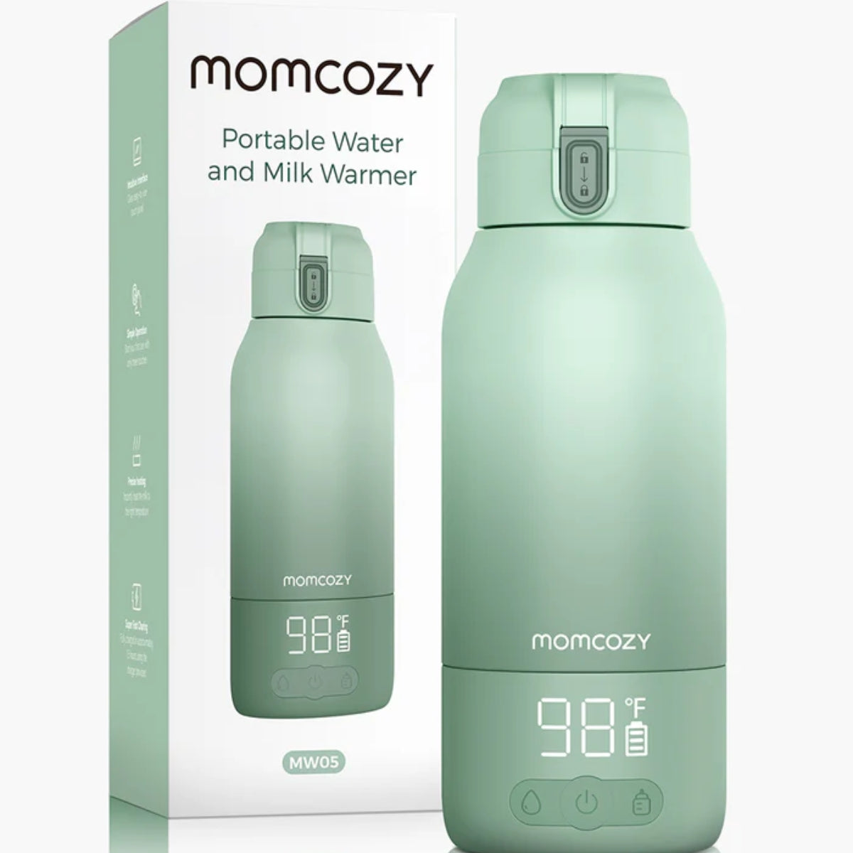 Momcozy - Superfast Portable Breast Milk & Water Warmer for Travel