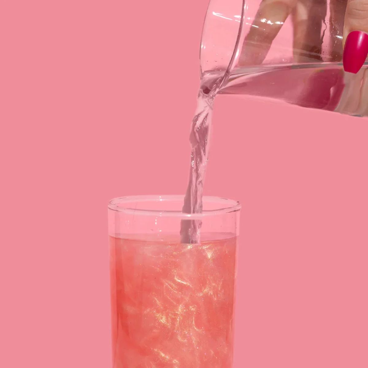Art of Sucre Gender Reveal Drink Glitter Bombs - Pink