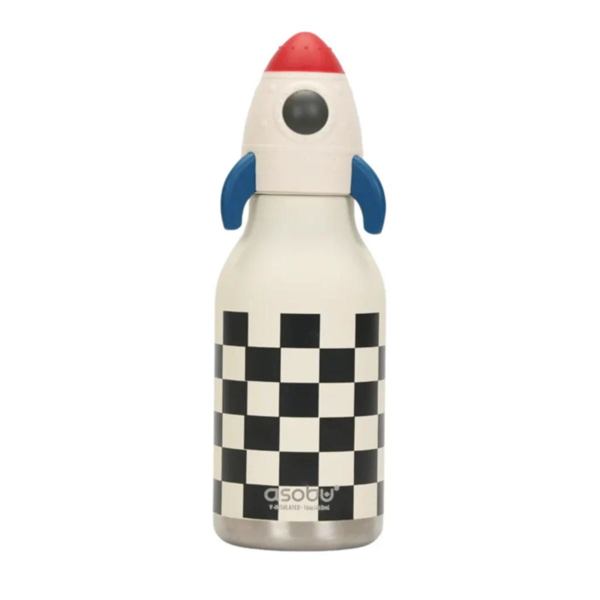Asobu Bestie Insulated Kids Bottle 16 oz - Rocketship on Luna Baby Store Miami