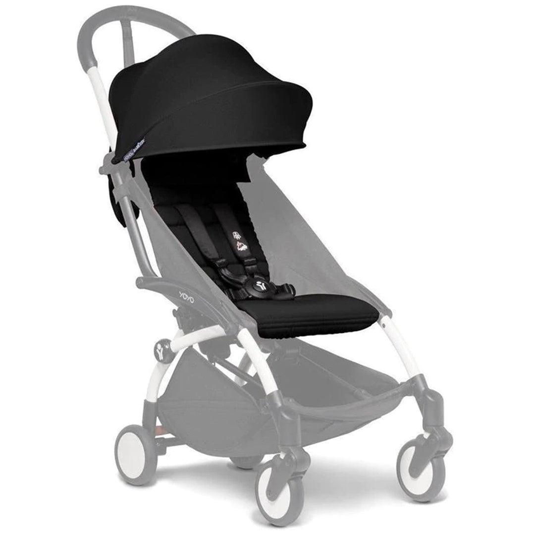 Assento Para Carrinho Yoyo+ Babyzen 6M+ Black - Babyzen Babytunes