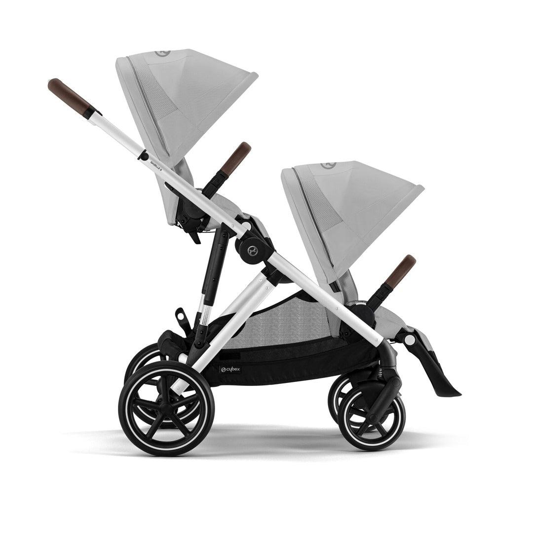 Assento Extra Para Carrinho Cybex Gazelle S Lava Grey (Silver Frame) - Cybex Babytunes