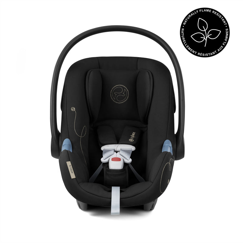 Cybex Aton G Infant Car Seat w/ SensorSafe - Moon Black