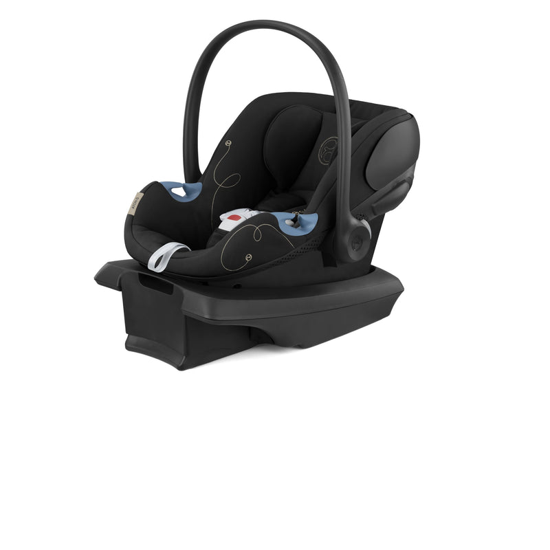 Cybex Aton G Infant Car Seat w/ SensorSafe - Moon Black