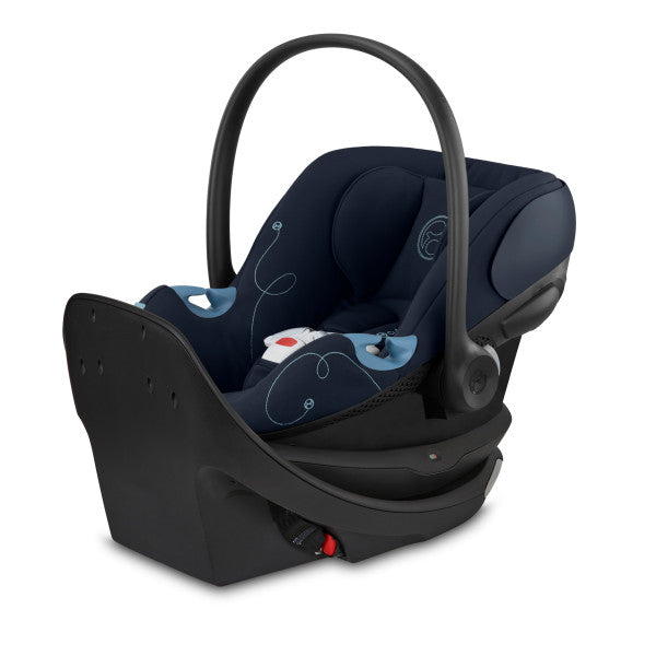 Cybex Aton G Swivel Infant Car Seat w/ SensorSafe - Ocean Blue - Luna Baby Store Miami