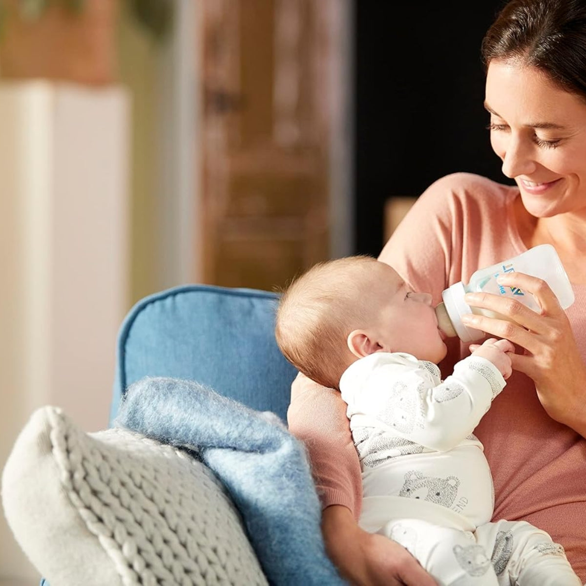 Avent Anti-Colic Baby Bottle Flow 1 Nipple 2Pk